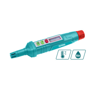 Измеритель влажности и температуры цифровой TOTAL TETHT23 Измеритель влажности и температуры цифровой TOTAL TETHT23