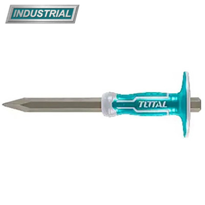 Зубило конусное 305 мм с протектором TOTAL THT4421219 Зубило конусное 305 мм с протектором TOTAL THT4421219