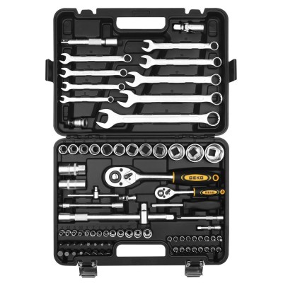 Набор инструмента для авто DEKO DKMT82 SET 82 Набор инструмента для авто DEKO DKMT82 SET 82