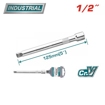 Удлинитель 1/2 " 125 мм TOTAL THEB12051 Удлинитель 1/2 " 125 мм TOTAL THEB12051