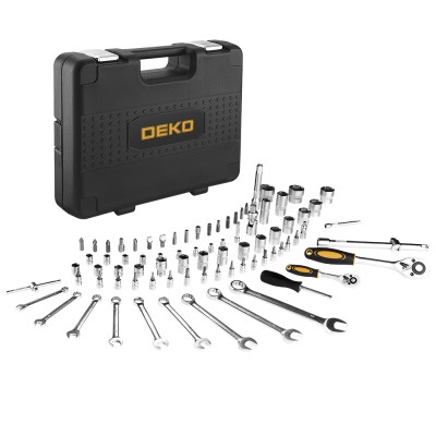 Набор инструмента для авто DEKO DKMT82 SET 82 Набор инструмента для авто DEKO DKMT82 SET 82