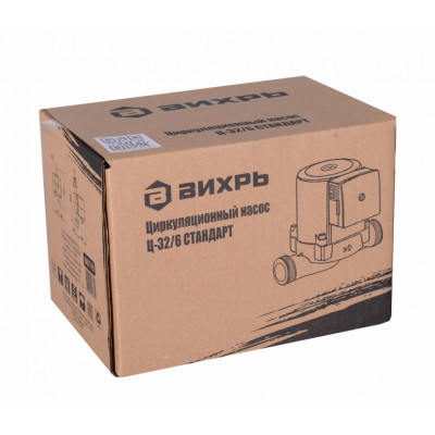 Насос циркуляционный Вихрь Ц-32/6 СТАНДАРТ Насос циркуляционный Вихрь Ц-32/6 СТАНДАРТ