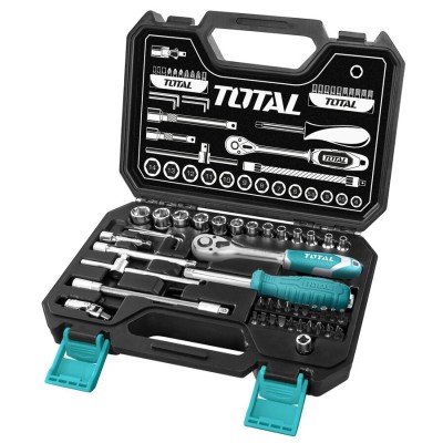Набор инструментов TOTAL THT141451 (45 предметов) Набор инструментов TOTAL THT141451 (45 предметов)