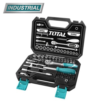 Набор инструментов TOTAL THT141451 (45 предметов) Набор инструментов TOTAL THT141451 (45 предметов)