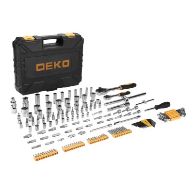 Набор инструмента для авто DEKO DKAT150 в чемодане SET 150 Набор инструмента для авто DEKO DKAT150 в чемодане SET 150