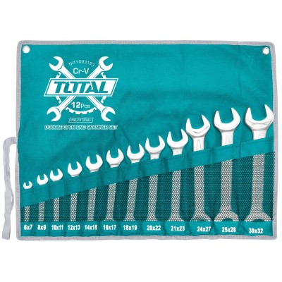 Набор ключей гаечных TOTAL THT1023121 (12 шт) Набор ключей гаечных TOTAL THT1023121 (12 шт)