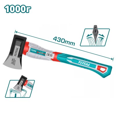 Топор 1000г TOTAL THAX0611000F Топор 1000г TOTAL THAX0611000F