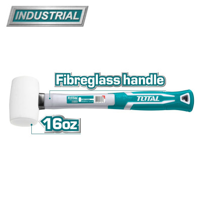 Киянка резиновая 0,45 кг TOTAL THT761636 Киянка резиновая 0,45 кг TOTAL THT761636