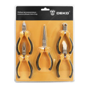 Набор эргономичных плоскогубцев DEKO SET 5 065-0228