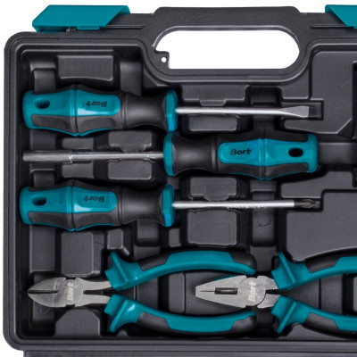 Набор ручного инструмента Bort BTK-19 Набор ручного инструмента Bort BTK-19