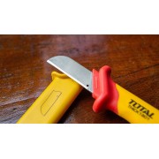 Нож для зачистки кабеля диэлектрический 180 мм TOTAL THICK1801