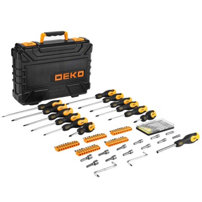 Набор отверток и бит DEKO SS83 в чемодане SET 83 Набор отверток и бит DEKO SS83 в чемодане SET 83