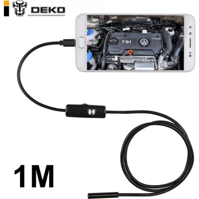 Эндоскоп водонепроницаемый DEKO WE-1 (1м ) Эндоскоп водонепроницаемый DEKO WE-1 (1м )