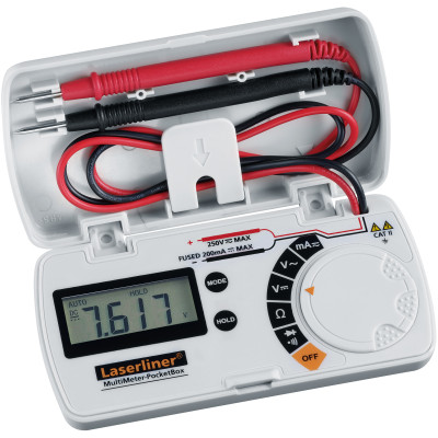 Мультиметр цифровой Laserliner MultiMeter-PocketBox Мультиметр цифровой Laserliner MultiMeter-PocketBox