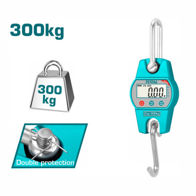 Весы электронные крановые 300кг TOTAL THESA63001 Весы электронные крановые 300кг TOTAL THESA63001
