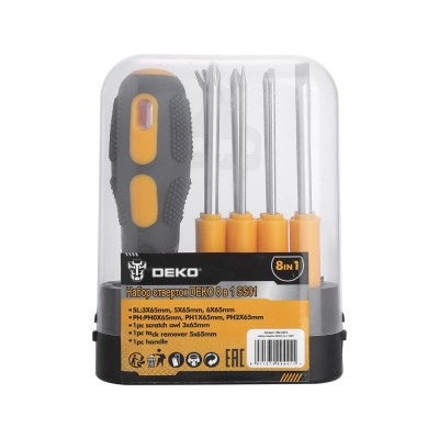 Многофункциональная отвертка DEKO SS01 (8 в 1) Многофункциональная отвертка DEKO SS01 (8 в 1)