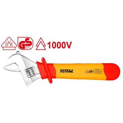 Ключ разводной диэлектрический TOTAL THIADW081 Ключ разводной диэлектрический TOTAL THIADW081