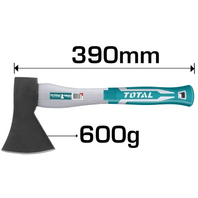 Топор 600 г TOTAL THT786006 Топор 600 г TOTAL THT786006