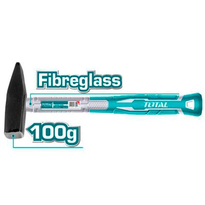 Молоток 0,1 кг TOTAL THTS71100 Молоток 0,1 кг TOTAL THTS71100