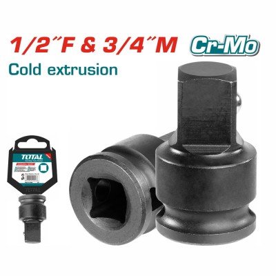 Адаптер ударной головки 1/2 " TOTAL THIA1234 Адаптер ударной головки 1/2 " TOTAL THIA1234