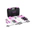 Набор инструмента для дома DEKO TZ100 PINK SET 100 Набор инструмента для дома DEKO TZ100 PINK SET 100