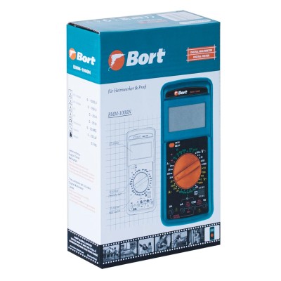 Мультиметр цифровой Bort BMM-1000N Мультиметр цифровой Bort BMM-1000N