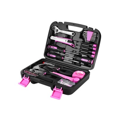 Набор инструмента для дома DEKO TZ100 PINK SET 100 Набор инструмента для дома DEKO TZ100 PINK SET 100
