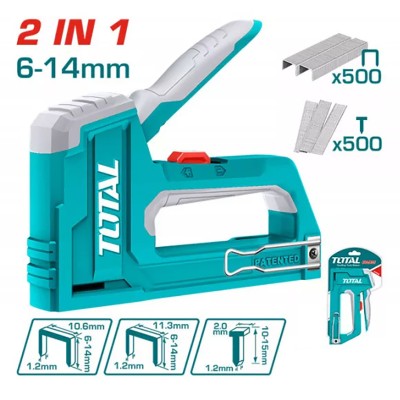 Степлер 2 в 1 TOTAL THT31146 Степлер 2 в 1 TOTAL THT31146