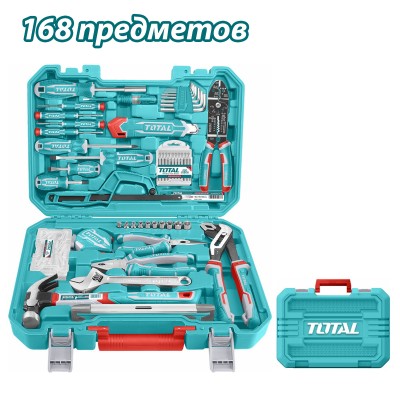 Набор инструментов TOTAL THKTHP21686 (168 предметов) Набор инструментов TOTAL THKTHP21686 (168 предметов)