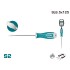 Отвертка шлицевая SL6,5 125 мм TOTAL THT266125 Отвертка шлицевая SL6,5 125 мм TOTAL THT266125