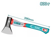 Топор 800г TOTAL THAX061800