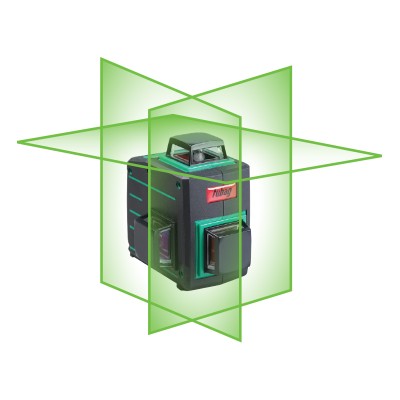 Уровень лазерный FUBAG Pyramid 30G V2х360H360 3D (зеленый луч) Уровень лазерный FUBAG Pyramid 30G V2х360H360 3D (зеленый луч)