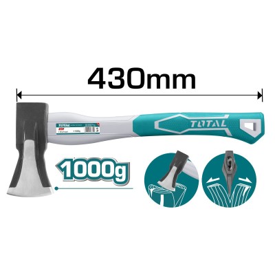 Топор-колун 430 мм TOTAL THT798016 Топор-колун 430 мм TOTAL THT798016