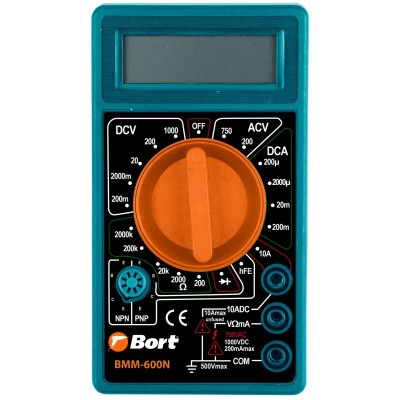 Мультиметр цифровой Bort BMM-600N Мультиметр цифровой Bort BMM-600N