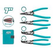 Набор съемников стопорных колец 180 мм TOTAL THTJ214042 (4 шт)