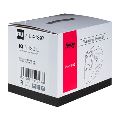 Маска сварочная хамелеон FUBAG IQ 5-13D L Маска сварочная хамелеон FUBAG IQ 5-13D L