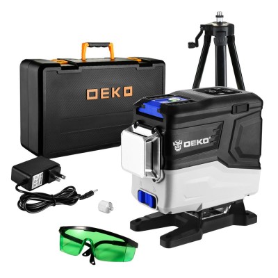 Уровень лазерный самовыравнивающийся DEKO LL12-HVR SET 2 PREMIUM Уровень лазерный самовыравнивающийся DEKO LL12-HVR SET 2 PREMIUM
