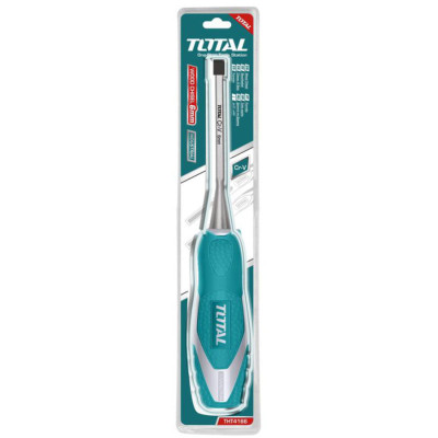 Стамеска плоская 16 x 140 мм TOTAL THT41166 Стамеска плоская 16 x 140 мм TOTAL THT41166