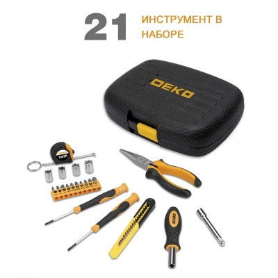 Набор инструмента для дома DEKO TZ21 SET 21 Набор инструмента для дома DEKO TZ21 SET 21