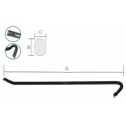 Лом-гвоздодер 600 мм TOTAL THT431242