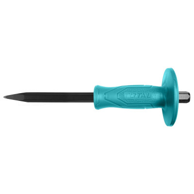 Зубило конусное 300 мм с протектором TOTAL THT4221226 Зубило конусное 300 мм с протектором TOTAL THT4221226