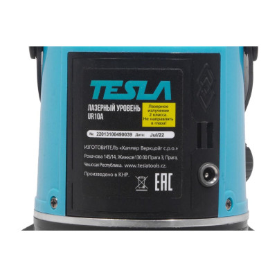 Лазерный уровень TESLA UR10A линейный крест 10м ±0.3мм/м красный луч Лазерный уровень TESLA UR10A линейный крест 10м ±0.3мм/м красный луч