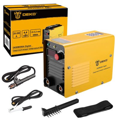 Инвертор сварочный DEKO DKWM200A Digital Инвертор сварочный DEKO DKWM200A Digital