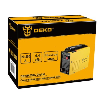 Инвертор сварочный DEKO DKWM200A Digital Инвертор сварочный DEKO DKWM200A Digital
