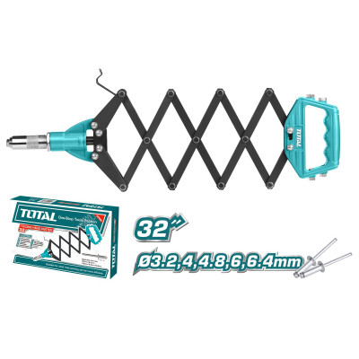 Заклепочник складной 3,2-6,4 мм TOTAL THT32321 Заклепочник складной 3,2-6,4 мм TOTAL THT32321