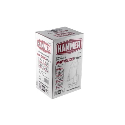 Насос дренажный Hammer NAP1000DInox Насос дренажный Hammer NAP1000DInox