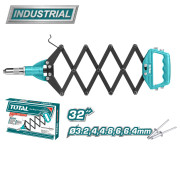 Заклепочник складной 3,2-6,4 мм TOTAL THT32321