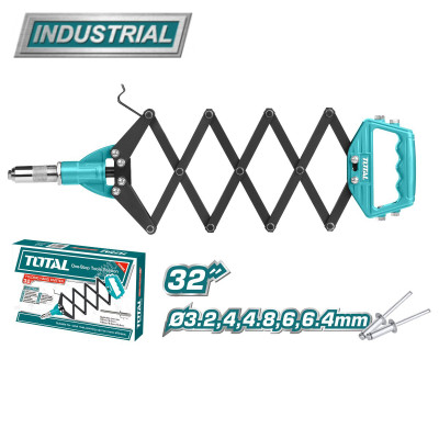Заклепочник складной 3,2-6,4 мм TOTAL THT32321 Заклепочник складной 3,2-6,4 мм TOTAL THT32321