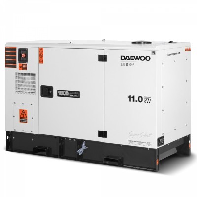 Генератор дизельный DAEWOO DDW 14 SSE-3 Генератор дизельный DAEWOO DDW 14 SSE-3