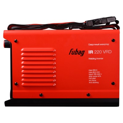 Инвертор сварочный FUBAG IR 220 V. R. D. Инвертор сварочный FUBAG IR 220 V. R. D.